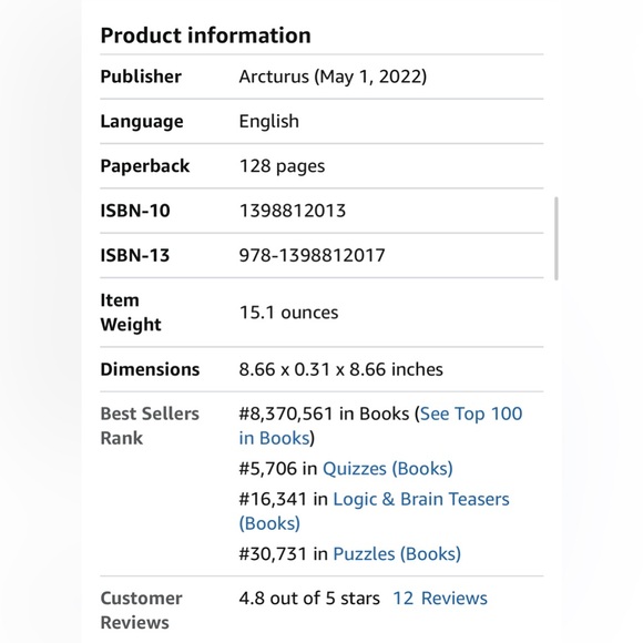 ✨NEW✨The Complete Waste of Time Puzzle Book: Highly Addictive Puzzles Ahead - Picture 6 of 9